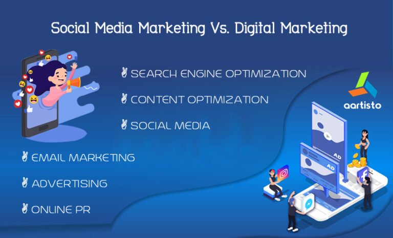 How Is Digital Marketing Different From Social Media Marketing