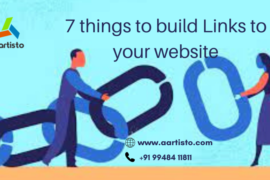 7 things to build links to your site