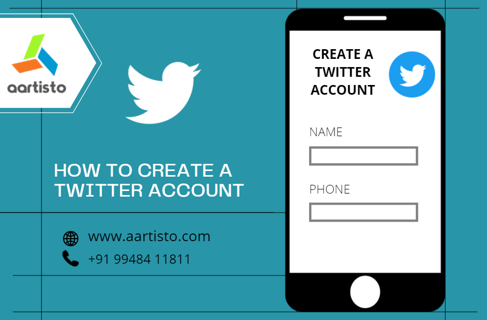 How to create a Twitter account - Aartisto Web Media - Digital Branding