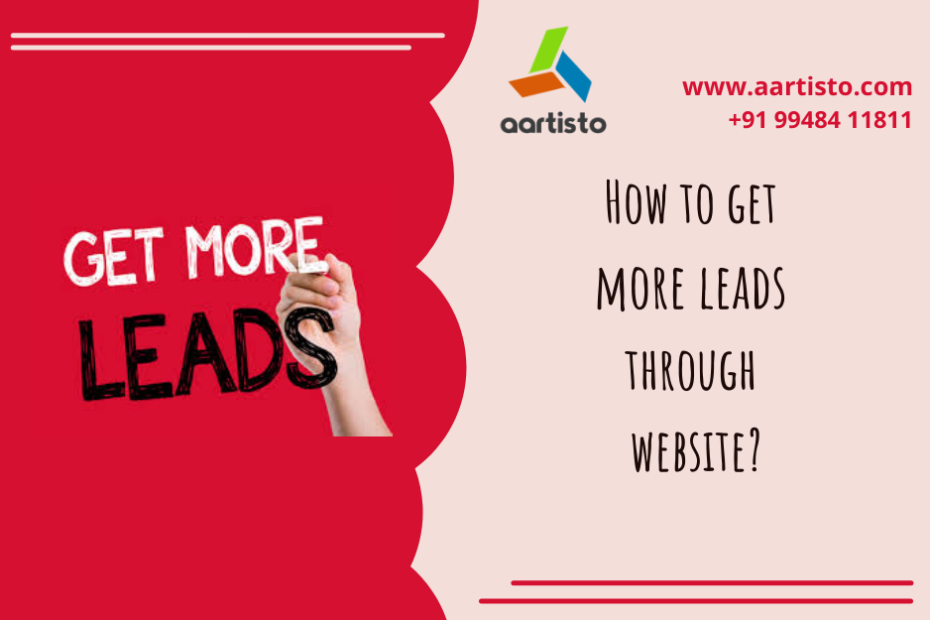 learn to increase leads through website