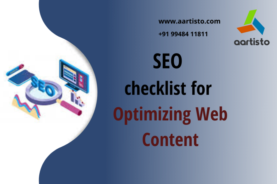 Checklist to integrate with SEO