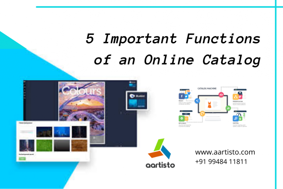 5 essential functions of online catalog