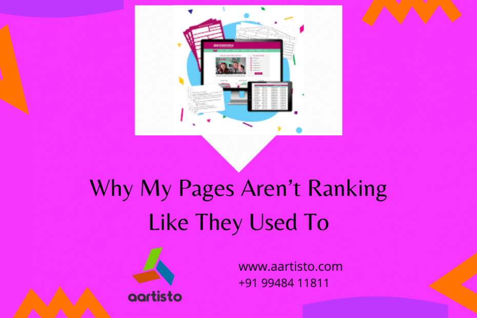 Why my page ranking is slow