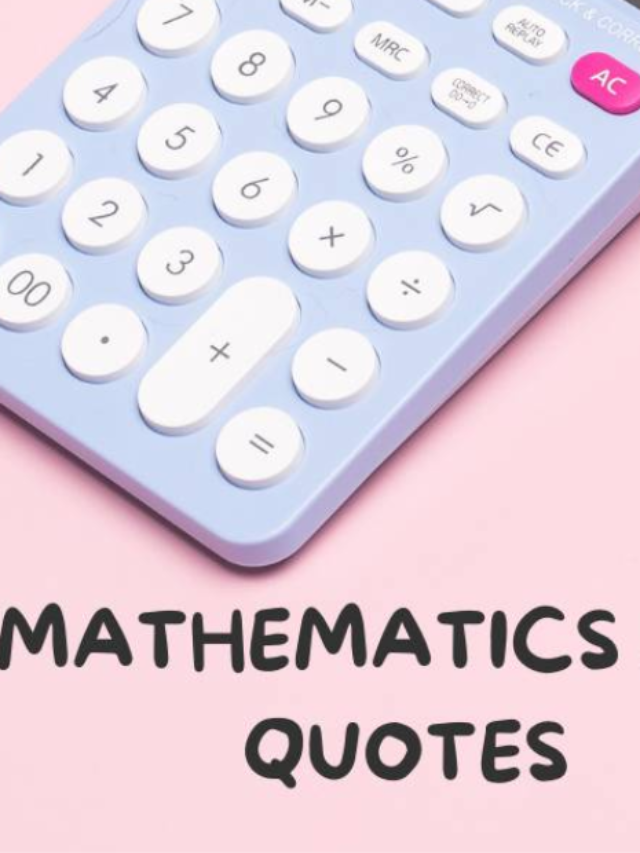 Counting Down to National Mathematics Day 2023: Ideas for Posters, Drawings and Quotes