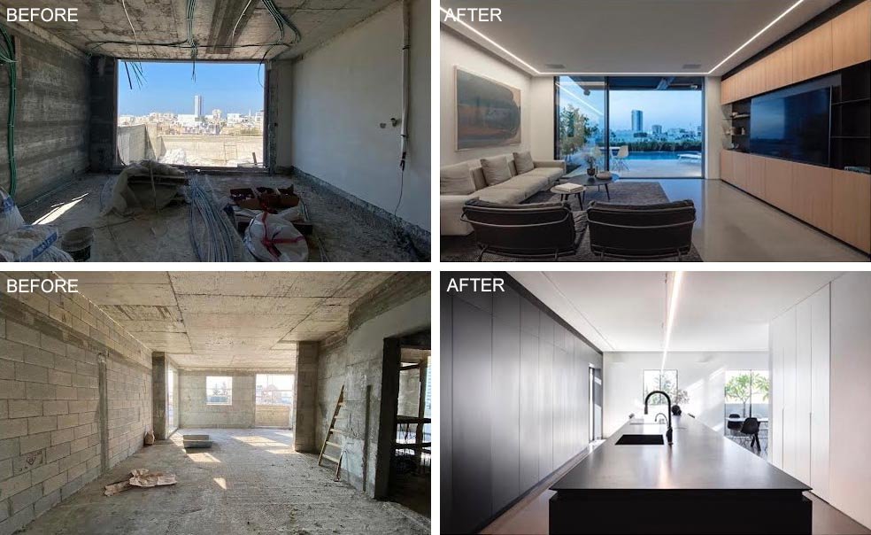 Transforming spaces: Apartment renovation and Pool designs - Aartisto ...